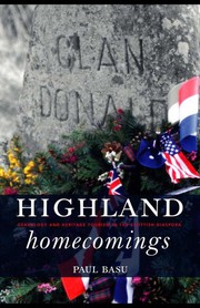 Cover of Highland homecomings by Paul Basu
