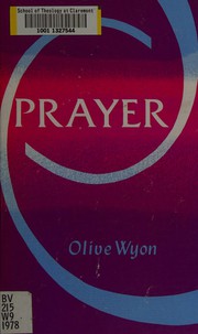 Cover of Prayer by Olive Wyon