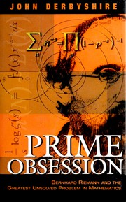 Cover of Prime Obsession by John Derbyshire