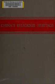 Cover of China's religious heritage by Y. C. Yang
