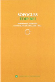Cover of Edip rei by Sófocles
