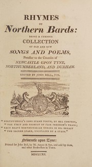 Cover of Rhymes of Northern bards by Bell, John