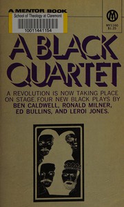 Cover of A Black quartet by Ron Milner