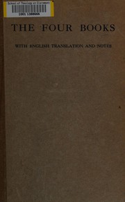 Front cover of The Four books by Confucius