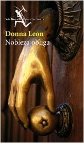Cover of Nobleza Obliga by Donna Leon