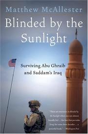 Cover of Blinded by the Sunlight by Matthew McAllester