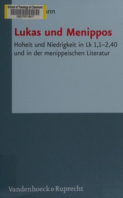 Cover of Lukas und Menippos by Nils Neumann