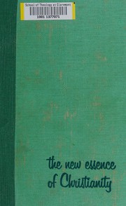 Front cover of The new essence of Christianity by Hamilton, William