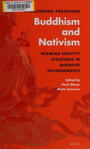 Cover of Challenging paradigms, Buddhism and nativism by Henk Blezer