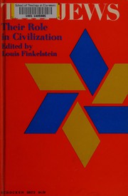 Cover of Jews by Louis Finkelstein