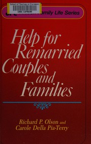 Cover of Help for remarried couples and families by Richard P. Olson