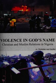 Cover of Violence in God's name by A. Christian Van Gorder