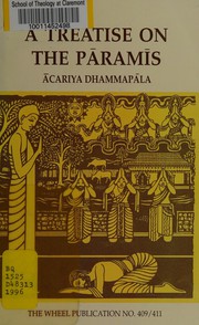 Front cover of A treatise on the Paramis by Acariya Dhammapala