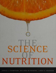 Front cover of The science of nutrition by Janice Thompson