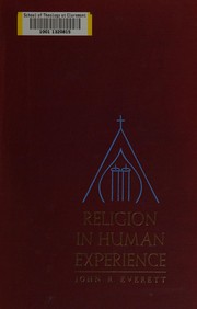 Front cover of Religion in human experience by John Rutherford Everett
