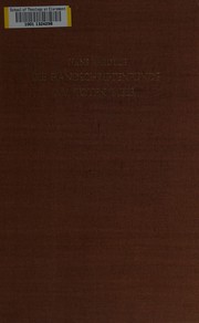 Front cover of Die Handschriftenfunde am Toten Meer by Hans Bardtke