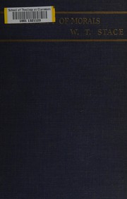 Front cover of The concept of morals by W. T. Stace