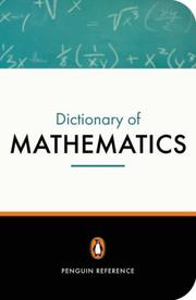 Front cover of The Penguin Dictionary of Mathematics by David Nelson