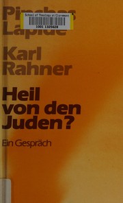 Front cover of Heil von den Juden? by Pinchas Lapide