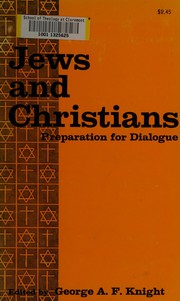 Cover of Jews and Christians by George Angus Fulton Knight