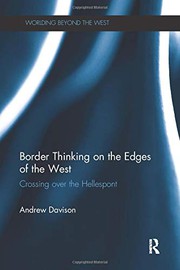 Front cover of Border Thinking on the Edges of the West by Andrew Davison