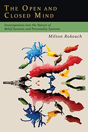 Cover of The open and closed mind by Milton Rokeach