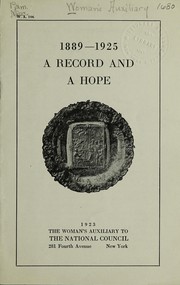 Cover of 1889-1925 by Unknown