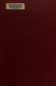 Cover of Fields of psychology, basic and applied by J. P. Guilford