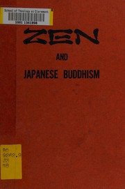 Cover of Zen and Japanese Buddhism by Daisetsu Teitaro Suzuki