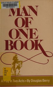 Front cover of Man of one book by Douglas Berry