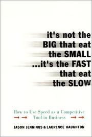 Front cover of It's Not the Big That Eat Intl by Jason Jennings