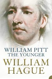 Cover of William Pitt the Younger by William Hague