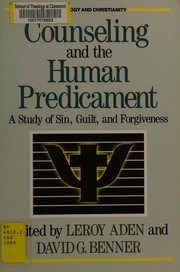 Cover of Counseling and the human predicament by LeRoy Aden
