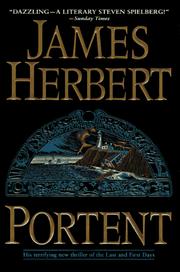 Cover of Portent by James Herbert