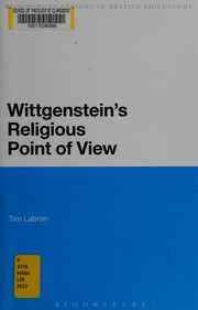 Front cover of Wittgenstein's religious point of view by Tim Labron