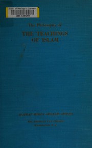 Cover of The philosophy of the teachings of Islam by Mirza Ghulam Ahmad