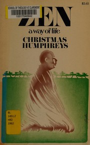 Front cover of Zen: a way of life by Christmas Humphreys