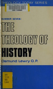 Front cover of The theology of history by Osmund Lewry