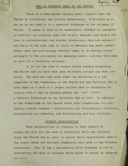 Front cover of What do students think of the Church? by Unknown