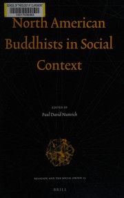 Cover of North American Buddhists in social context by Paul David Numrich