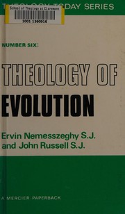 Front cover of The theology of evolution by Ervin Nemesszeghy