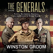 Cover of The generals by Winston Groom