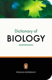 Front cover of The Penguin dictionary of biology by M. Thain