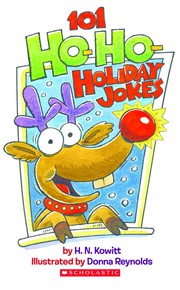 Front cover of 101 Ho-ho holiday jokes by Holly Kowitt