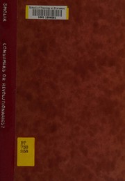 Front cover of Consumers or revolutionaries? by Josef Smolik