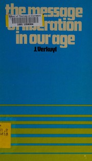 Cover of Boodschap der bevrijding in deze tijd by Johannes Verkuyl
