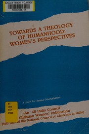 Cover of Theology of humanhood by Aruna Gnanadason