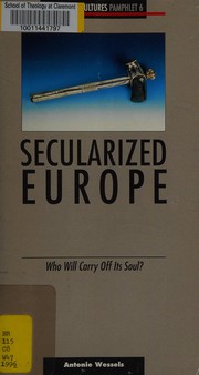 Cover of Secularized Europe by Antonie Wessels