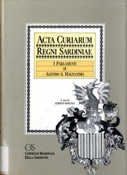 Cover of I parlamenti di Alfonso il Magnanimo, 1421-1452 by Sardinia (Italy). Parlamento.