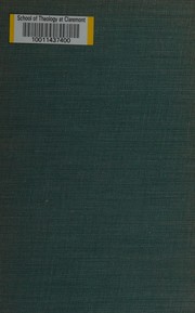 Cover of The furtherance of the Gospel by Ralph Westwood Moore